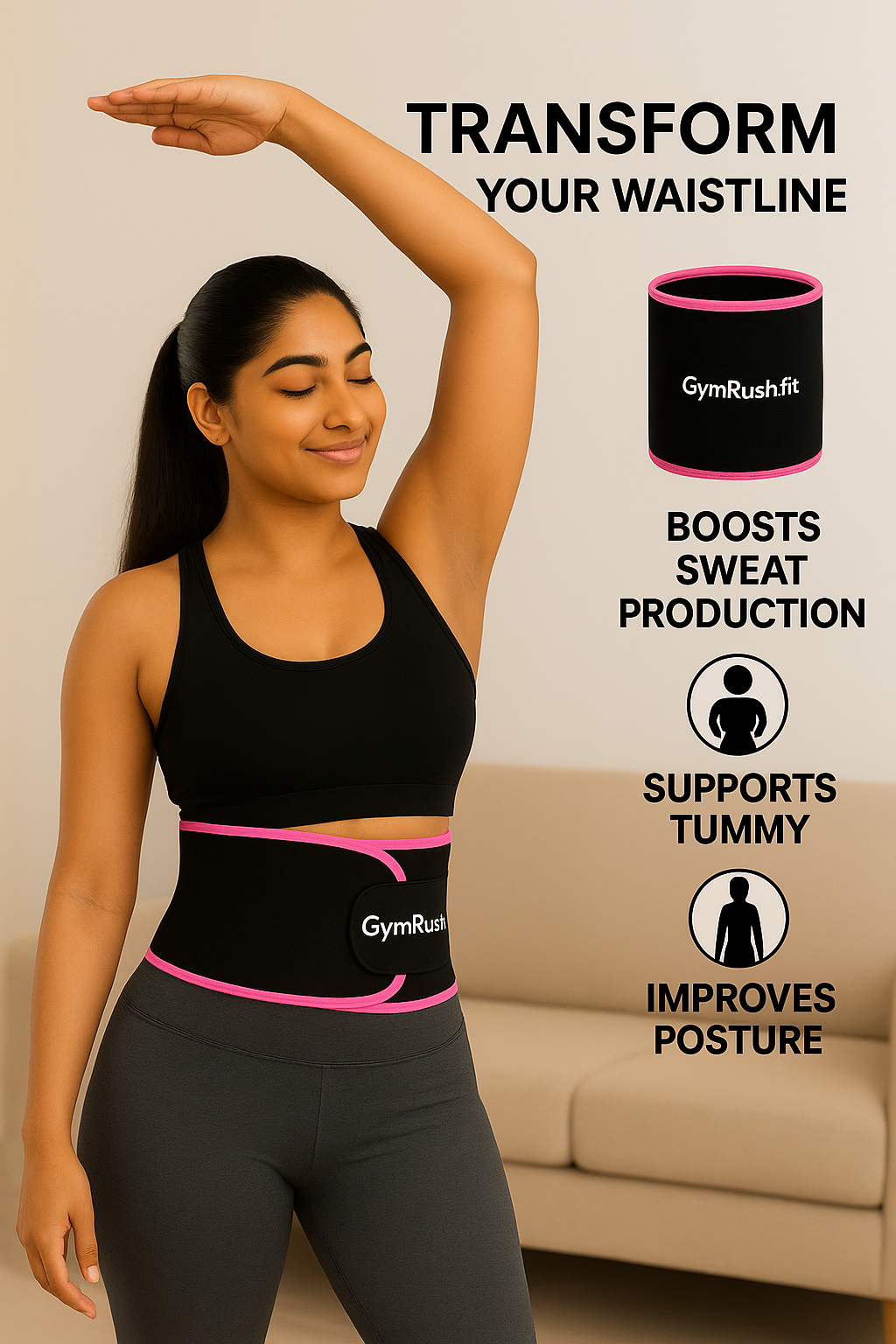 🥉 💪 SweatShaper 360 (Fits till 44 size)