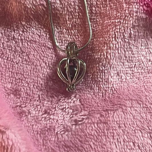 Oyster Pearl Necklace with Pearl Earrings and Free Pearl Ring