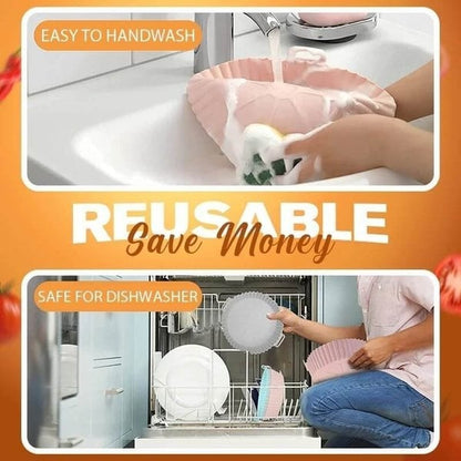 🔥Air Fryer Silicone Baking Tray Pack of 6