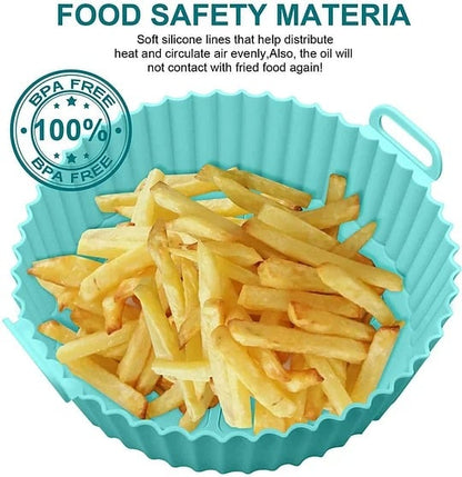 🔥Air Fryer Silicone Baking Tray Pack of 6