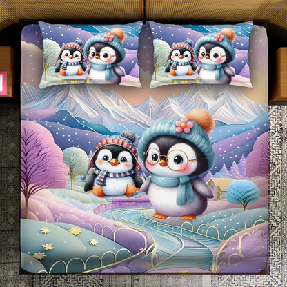 🌙✨ 7D Premium Kids Bed Sheets Set ✨🌙 108 by 108 size