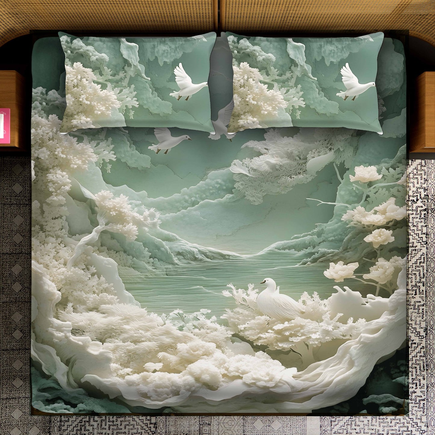 🌙✨ 7D Premium Kids Bed Sheets Set ✨🌙 108 by 108 size