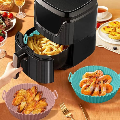 🔥Air Fryer Silicone Baking Tray Pack of 6