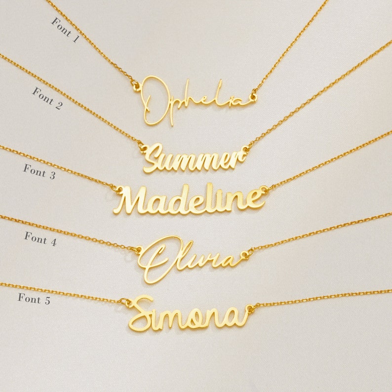 SoulScript™ – Personalized Name Necklace by KarmaKraft