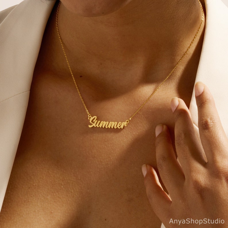 SoulScript™ – Personalized Name Necklace by KarmaKraft