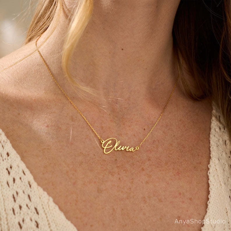 SoulScript™ – Personalized Name Necklace by KarmaKraft