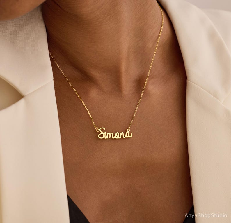 SoulScript™ – Personalized Name Necklace by KarmaKraft